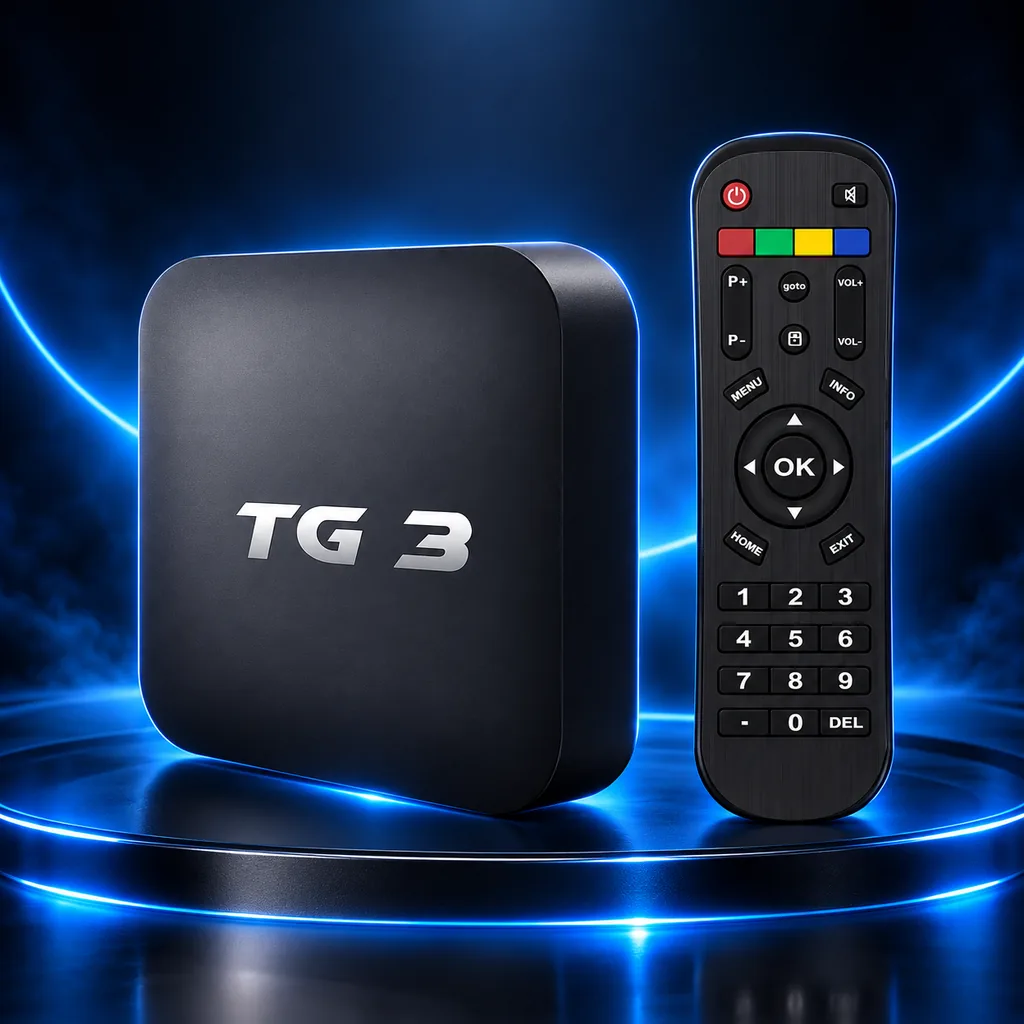 Imagem estilizada baseada em foto de Tigre TG3 com controle remoto